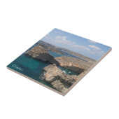 Carreau l'île de Comino à Malte (Côté)