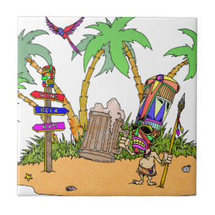 Carreau L'île de Tiki Alcohol