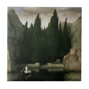 Carreau L'île des morts par Arnold Bocklin, Symbolisme Art