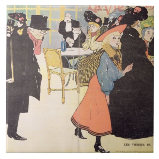 Carreau L'illustration de couverture pour la "La luttent (Devant)