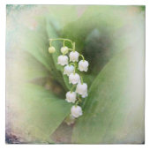 Carreau Lily of the valley Ceramic Tile (Devant)