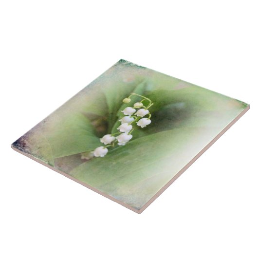 Carreau Lily of the valley Ceramic Tile (Côté)