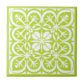 Carreau Lime acide et Méditerranée portugaise blanche (Devant)