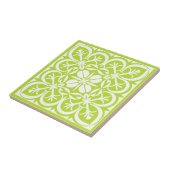 Carreau Lime acide et Méditerranée portugaise blanche (Côté)