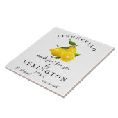 Carreau Limoncello fait maison (Côté)