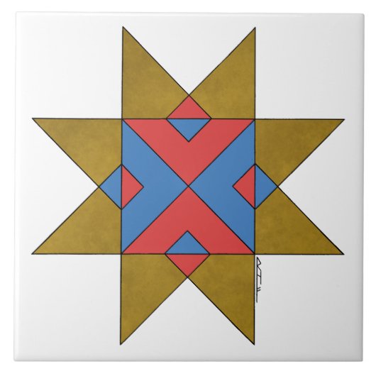 Carreau Lincolnshire Auseklis Witch Mark (Devant)