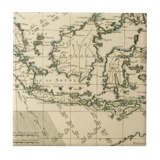 Carreau L'Indonésie et les Philippines (Devant)