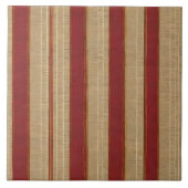 Carreau Linen Luxe tendance Burgundy Gold Collection (Devant)