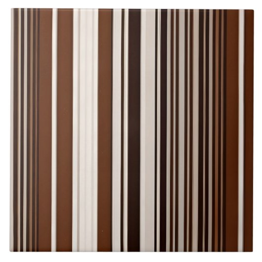Carreau Linge populaire Collection blanche Brown de luxe (Devant)