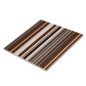 Carreau Linge populaire Collection blanche Brown de luxe (Côté)