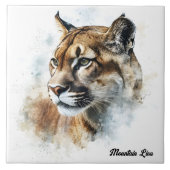 Carreau Lion de montagne (Devant)