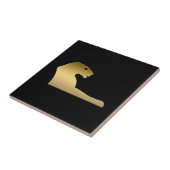 Carreau Lion égyptien antique - déesse Sekhmet (Côté)