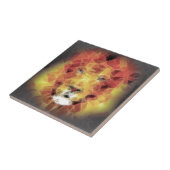 Carreau Lion fractal (Côté)