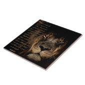 Carreau Lion puissant (Côté)