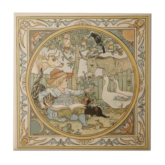 Carreau Lire Fun Carrelage en céramique (Devant)