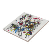 Carreau Lithographie de Vierte Bauhausmappe par Kandinsky (Côté)