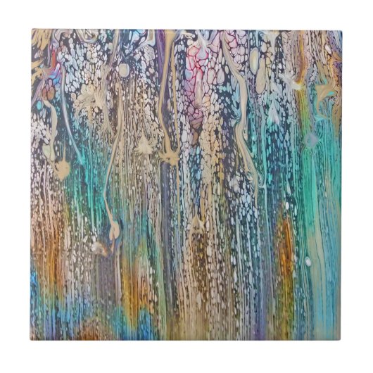 Carreau Lits Turquoises et beiges (Devant)