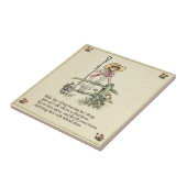 Carreau Little Bo-Peep : Pépinière classique Kate Greenawa (Côté)