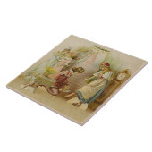 Carreau « Little Cinders » : illustration de conte de fées (Côté)