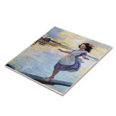Carreau « Little Eml'y » par Jessie Willcox Smith (Côté)