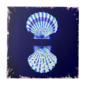 Carreau littoral chic plage rustique nautique marine coqui (Devant)