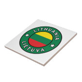 Carreau Lituanie Lietuva (Côté)