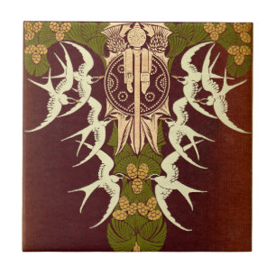 Carreau Livre antique écossais Highlands