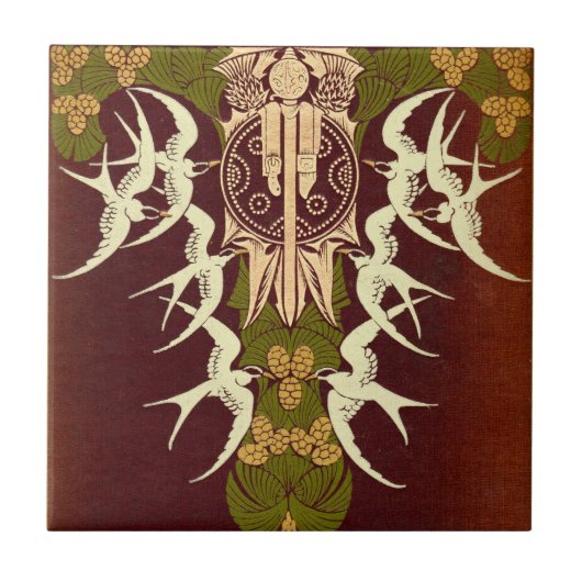 Carreau Livre antique écossais Highlands (Devant)