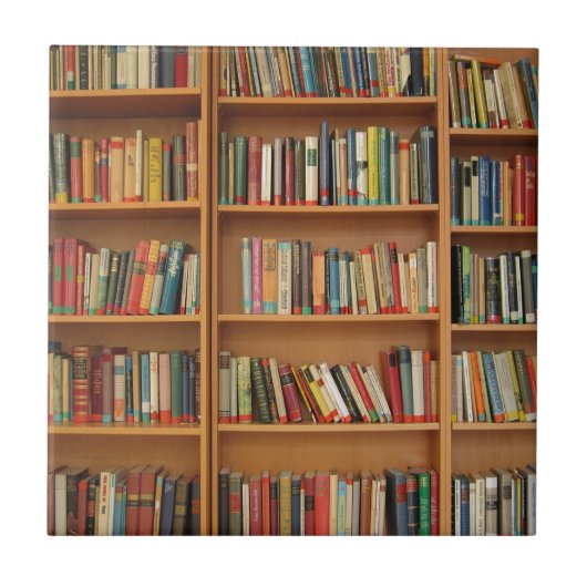 Carreau Livres dans l'étagère (Devant)