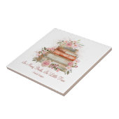 Carreau Livres de devis personnalisés et roses roses Vinta (Côté)