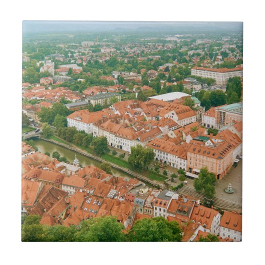 Carreau Ljubljana d'en haut (Devant)