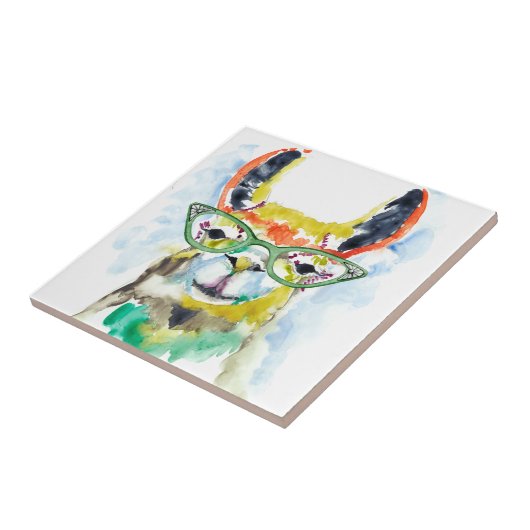 Carreau Llama à pantalons (Côté)