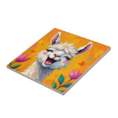 Carreau Llama Love in Bloom (Côté)