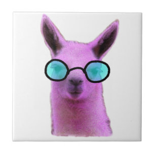 Carreau Llama rose Cool !