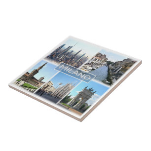 Carreau LMD002 MILAN, Mosaic, Lombardie, Italie,