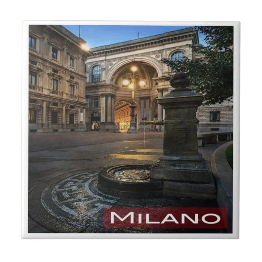 Carreau LMD005 MILAN Galleria Vittorio Emanuele, (Devant)