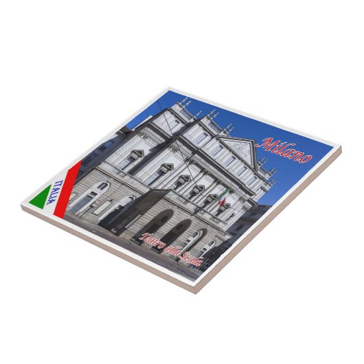 Carreau LMD009 MILAN, Théâtre alla Scala, Italie, (Côté)