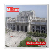 Carreau LMD010 Gare centrale MILAN Italie, (Devant)