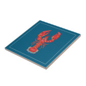 Carreau Lobster Illustration Nautical Kitchen Tile (Côté)