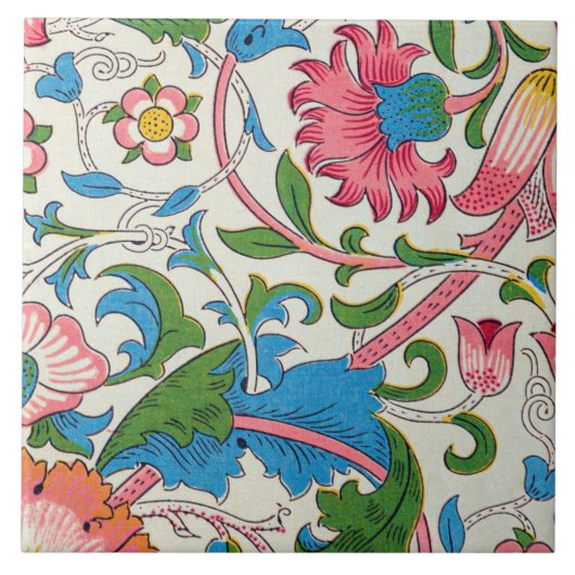 Carreau Lodden, William Morris (Devant)