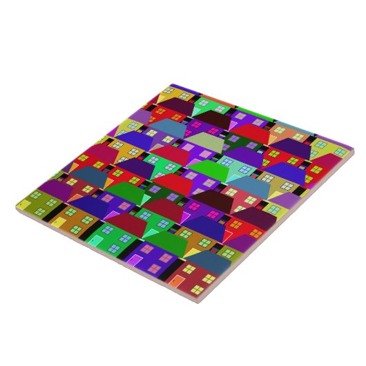 CARREAU LOGEMENTS COLORÉS COMMUNAUTÉ D'ACCUEIL (Côté)