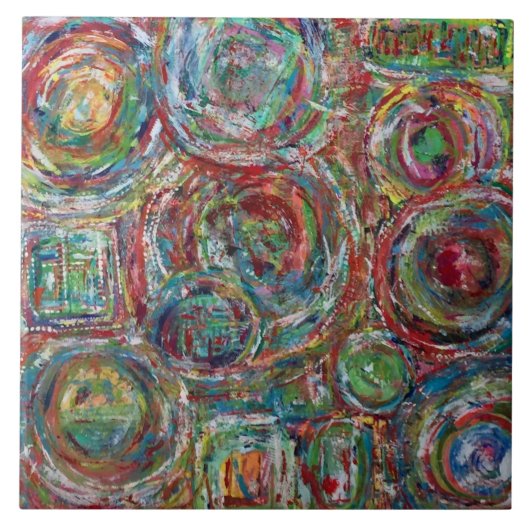 Carreau Logo 2 6 x 6 Carrelage en céramique (Devant)