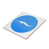 Carreau Logo de natation sur le T-shirt (Côté)