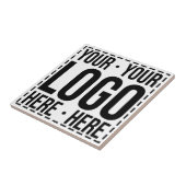 Carreau Logo d'entreprise personnalisé Entreprise Cool mod (Côté)