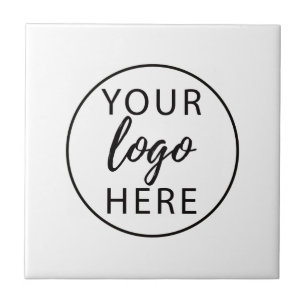 Carreau Logo d'entreprise personnalisé simple