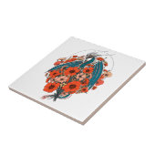 Carreau Logo Dragon Asiatique (Côté)