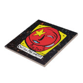 Carreau Logo du patch de la mission Mir-Perseus (Côté)