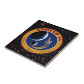 Carreau Logo du patch de mission NASA Apollo 14 (Côté)