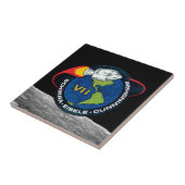 Carreau Logo du patch de mission NASA Apollo 7 (Côté)