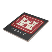 Carreau Logo et texte USACE (Côté)